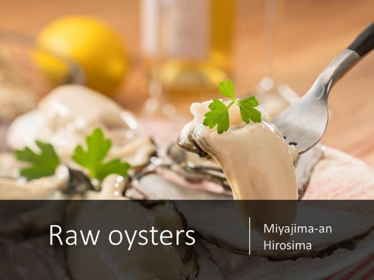 Ryokan With Natural Hot Springs And Okonomiyaki Miyajima-An Hiroshima Hatsukaichi Eksteriør billede